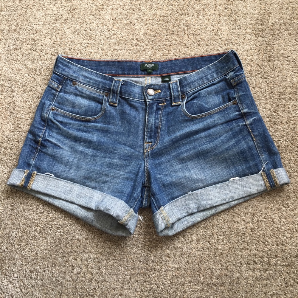 J.Crew Denim Jean Short Stretch Women’s Size 0